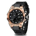 Black and Rose Red Gold