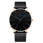 Mesh Belt Black Belt Rose Shell Black Face Blue Needle