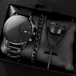 Black Watch + Accessories Three-piece Set