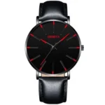Belt Black Belt Black Case Red Needle