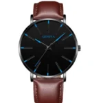 Belt Brown Belt Black Face Blue Needle