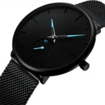 Black Shell Black Surface-Blue Needle