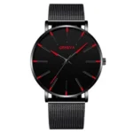 Mesh Belt Black Belt Black Shell Red Knitted