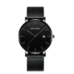 Ac-grey Scale Mesh Belt