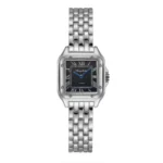 Silver Belt Black Face Small Size