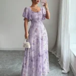 Purple printed