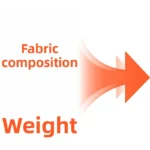 Fabric Composition: 90% Polyester 7% Rayon 3% Spandex(With Lining) Front Cover Weight: 245g