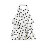 White polka dot