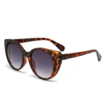 Leopard Print Frame Double Gray Piece
