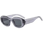 Gray Frame Black and Grey Lens