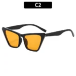 Black Frame Orange Lens