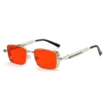 Silver Frame Red Film