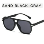 Sand Black and Grey Lens