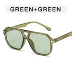Green Frame Green Piece