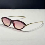 Wine Red Frame Pink Dried