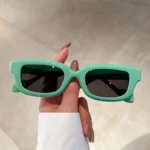 Solid Green-Gray Pieces