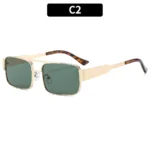 C2-gold Frame Dark Green Film