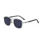 C2 Black-grey Dot Black Silver Frame All Gray