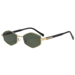 C4-Gold Frame Dark Green Piece