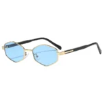 C6-gold Frame Blue Film