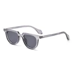 Gray Frame Black and Grey Lens