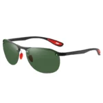 4303 Black Frame Dark Green Lens