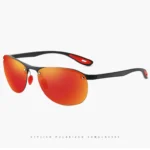 4303 Black Frame Red Lens