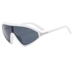 White Frame Black and Grey Lens