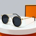 Gold Frame Gray Lens