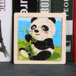 MZM-9-Piece Puzzle Panda