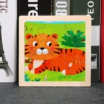 MZM-9-Piece Puzzle Tiger