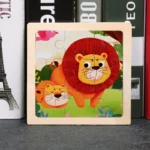 MZM-9-Piece Puzzle Lion