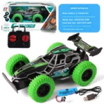 Remote Control Racing Car-Green (Non-Alloy)