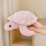 Pink Turtle Pillow