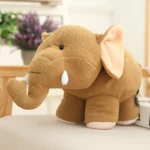 Dark brown elephant