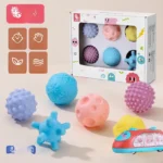[6-piece Set] + Pink High-speed Train Pull-back Car