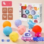 [8-piece Set] + White Flying Saucer + Pink Tank