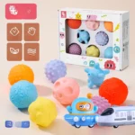[8-piece Set] + Blue UFO + White High-Speed Train