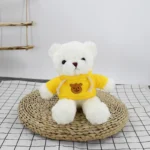 White [Yellow Bear Hoodie]