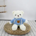 White [Blue Bear Hoodie]