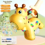 Deer Bubble Machine [Handheld Rechargeable-Yellow]]