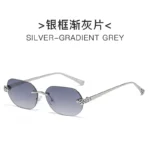 Silver Frame Gradient Gray