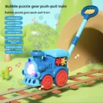 Small train bubble machine [blue]]
