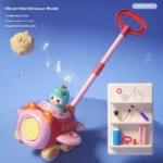 Red small plane bubble machine [dinosaur]]