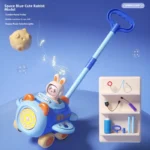 Blue small plane bubble machine [cute rabbit]]
