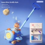 Blue small plane bubble machine [giraffe]]