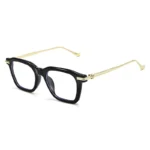 Black Gold Frame Anti-Blue Light
