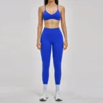 2546 Bra + 2546-2 Pants—Flame Blue