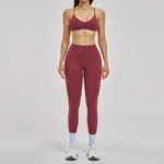 2546 Bra + 2546-2 Pants—Vintage Red