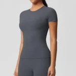 7103 Short Sleeve-Graphite Gray